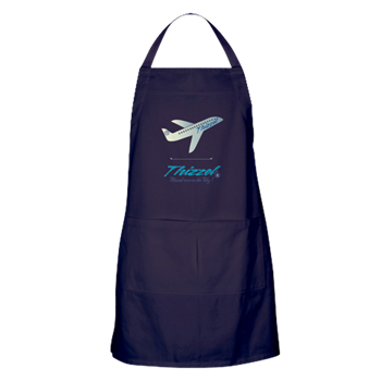 Travel Vector Logo Apron (dark)