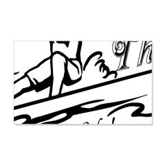 Thizzel Surfing Wall Decal
