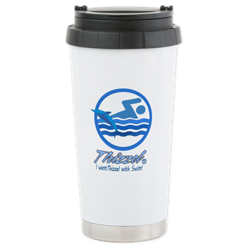 Swimming Logo Travel Mug