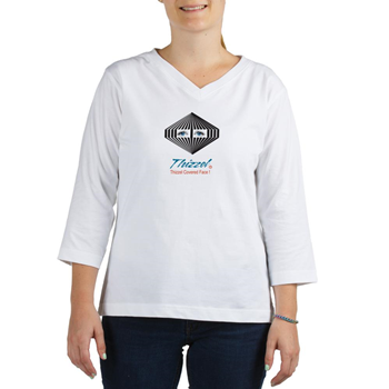 Thizzel Face Logo Women's Long Sleeve Shirt (Women's Long Sleeve Shirt (3/4 Sleeve)