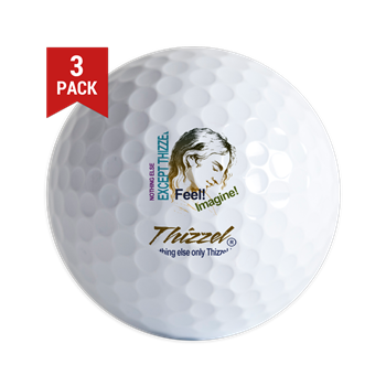 Only Thizzel Logo Golf Ball
