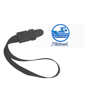 Swimming Logo Luggage Tag