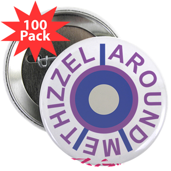 Around Me Vector Logo 2.25" Button (100 pack)