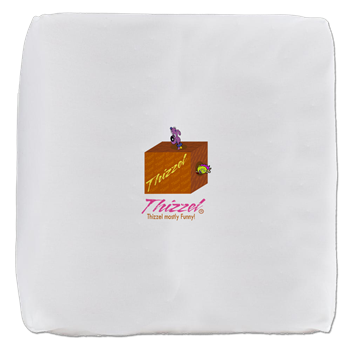 Funny Logo Cube Ottoman