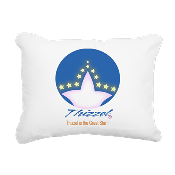 Great Star Logo Rectangular Canvas Pillowv