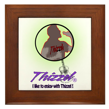 Singer Logo Framed Tile