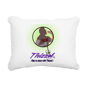 Singer Logo Rectangular Canvas Pillow