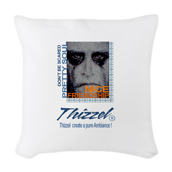 Thizzel create a pure Ambiance Woven Throw Pillow