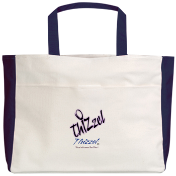 Text Effect Logo Beach Tote