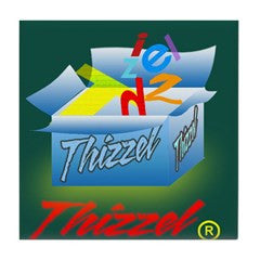Thizzel Gifts Tile Coaster