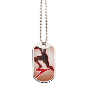 Runner Logo Dog Tags