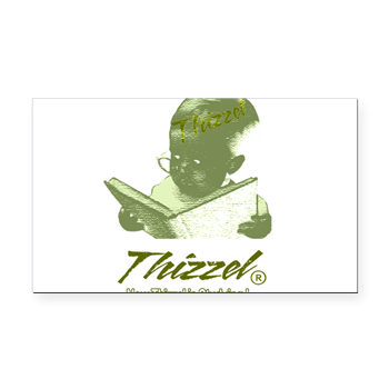 Thizzel Study Logo Rectangle Car Magnet