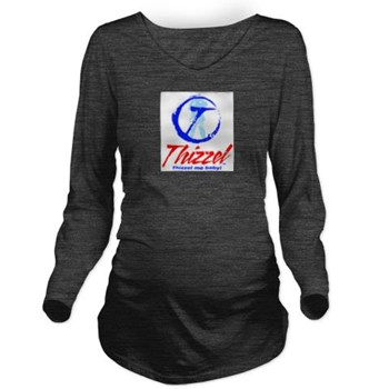 Thizzel Long Sleeve Maternity T-Shirt