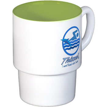 Swimming Logo Coffee Cups