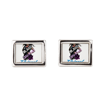 Thizzel Diamond Rectangular Cufflinks