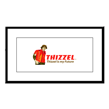 Thizzel Future Small Framed Print
