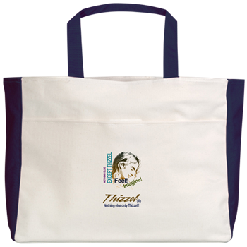 Only Thizzel Logo Beach Tote
