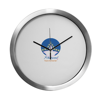 Great Star Logo Modern Wall Clock