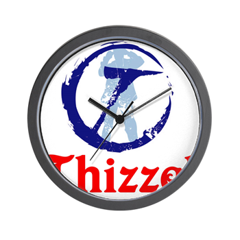 THIZZEL Trademark Wall Clock