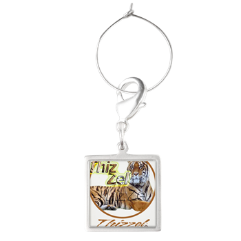 Power Logo Wine Charms