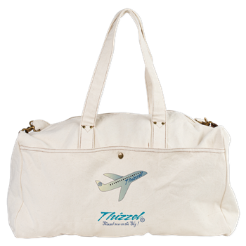 Travel Vector Logo Duffel Bag