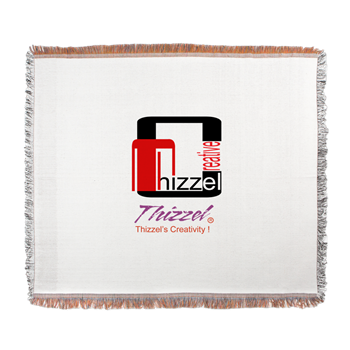 Thizzel Creativity Logo Woven Blanket