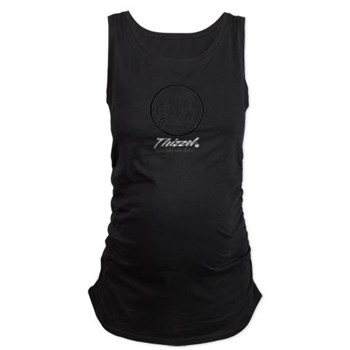 Mom Baby Logo Maternity Tank Top