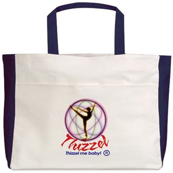 Thizzel Dancing Beach Tote