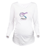 Magnifier Logo Long Sleeve Maternity T-Shirt