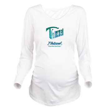 Dew Drops Logo Long Sleeve Maternity T-Shirt