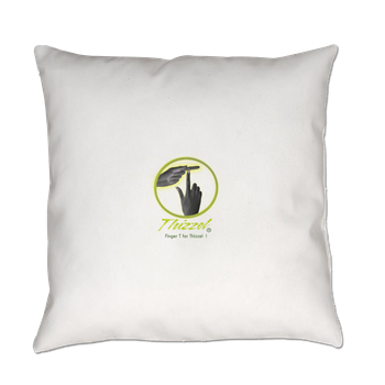 Finger T Logo Everyday Pillow