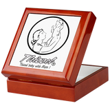 Mom Baby Logo Keepsake Box