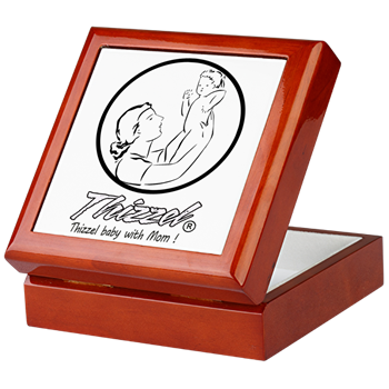 Mom Baby Logo Keepsake Box