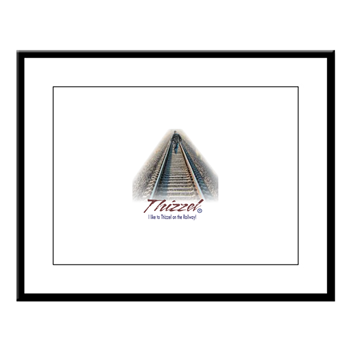 Railway Logo Large Framed Print