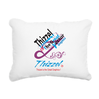 Vector Graphics Logo 01 Rectangular Canvas Pillow