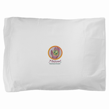 Discover Earth Logo Pillow Sham