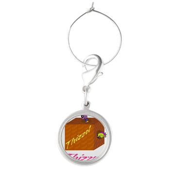 Funny Logo Wine Charms