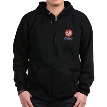 Runner Logo Zip Hoodie