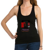 Thizzel Creativity Logo Racerback Tank Top