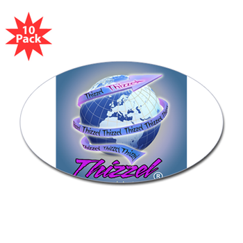 Thizzel Globe Decal