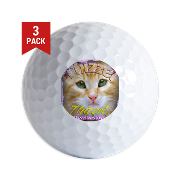 Jokes Logo Golf Ball