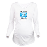 Puzzle Game Logo Long Sleeve Maternity T-Shirt
