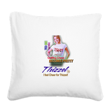 I feel Cheer for Thizzel Square Canvas Pillow
