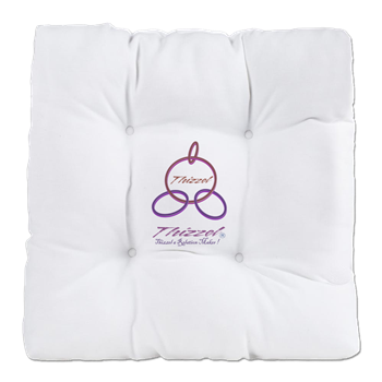 Relationship Logo Tufted Chair Cushion