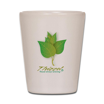 Growing Vector Logo Shot Glass