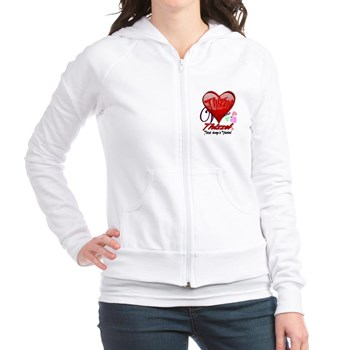 Valentine Logo Fitted Hoodie