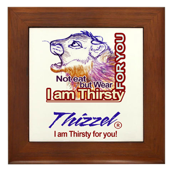 Am Thirsty Logo Framed Tile