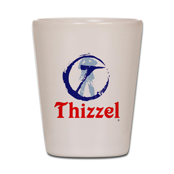 THIZZEL Trademark Shot Glass