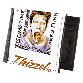Thizzel makes me Funny Mens Wallet