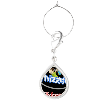 Thizzel Boy Teardrop Wine Charm